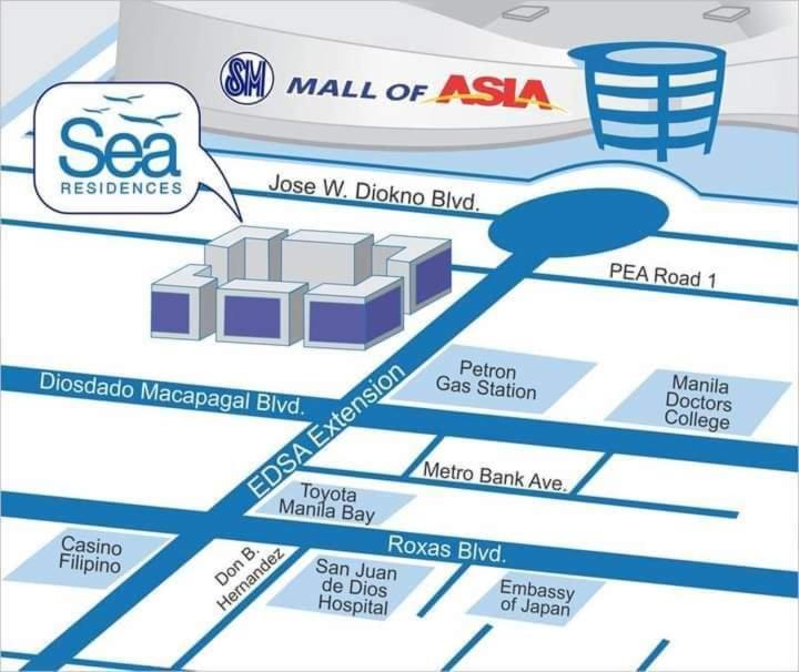 Sea Residences Homey Condo By Dnj Pasay Dış mekan fotoğraf